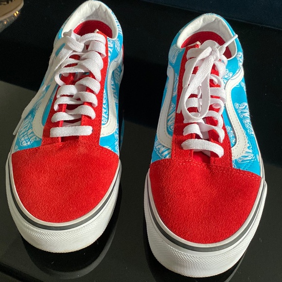 Red and White Vans - Picture 1 of 7